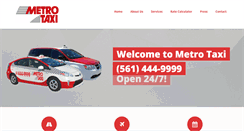 Desktop Screenshot of metrotaxifl.com